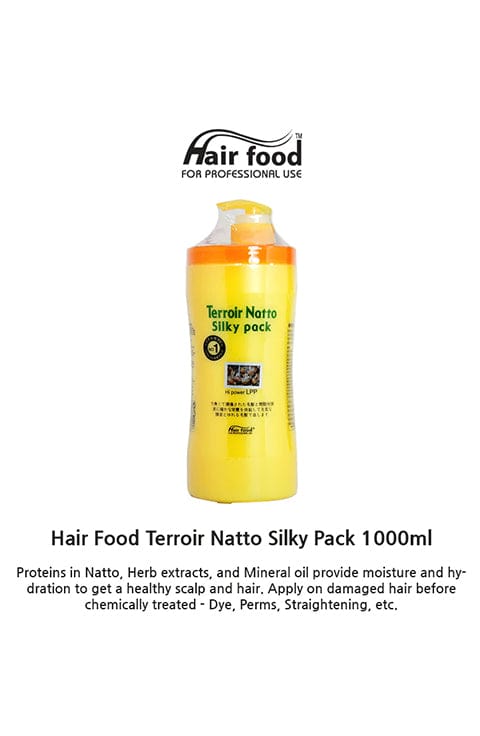 Hair Food Terroir Natto Silky Pack Hi Power LPP 200ml ,1000ml - Palace Beauty Galleria