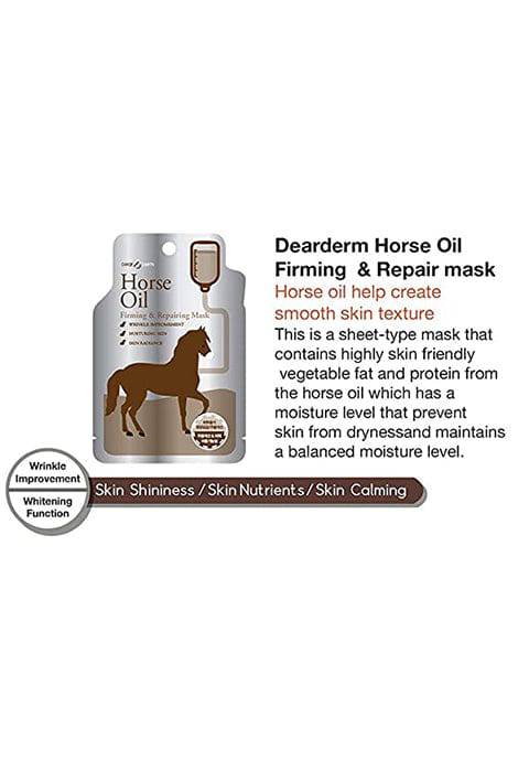 Dearderm Marine Collagen Firming Mask , Horse Oil Firming & Repairing Mask - Palace Beauty Galleria