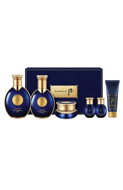 THE HISTORY OF WHOO Gongjinhyang Kun Special 3Pcs Set for Men - Palace Beauty Galleria