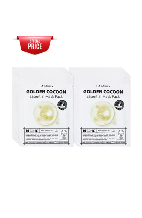 Labonita Golden Cocoon Essential Mask Pack (buy 10 get 10 free) - Palace Beauty Galleria