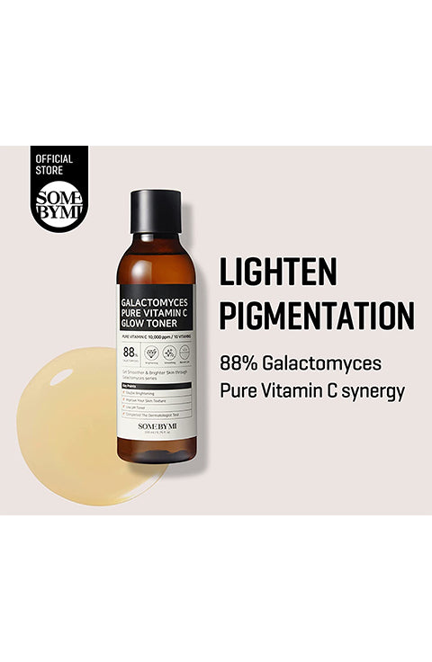 SOME BY MI - Galactomyces Pure Vitamin C Glow Toner 200Ml - Palace Beauty Galleria