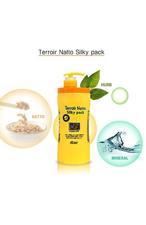 Hair Food Terroir Natto Silky Pack Hi Power LPP 200ml ,1000ml - Palace Beauty Galleria