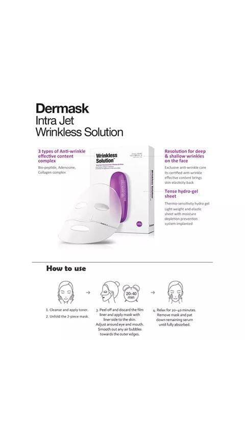 Dr. Jart+ Dermask Intra Jet Wrinkless Solution Sheet Mask - Palace Beauty Galleria
