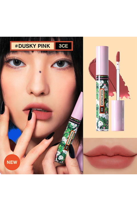 3CE Velvet Lip Tint 4g (TOILETPAPER Collaboration) 2Color - Palace Beauty Galleria