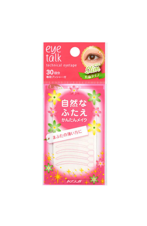 Koji - Eyetalk Technical Eyetape 30 pairs - 2 Types - Palace Beauty Galleria