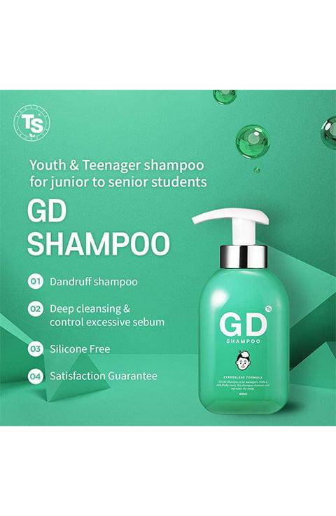 TS GD Shampoo for Dandruff & Itchy Scalp (400Ml) Youth & Teen Shampoo - Palace Beauty Galleria