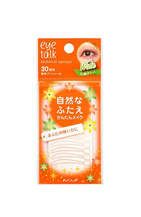Koji - Eyetalk Technical Eyetape 30 pairs - 2 Types - Palace Beauty Galleria