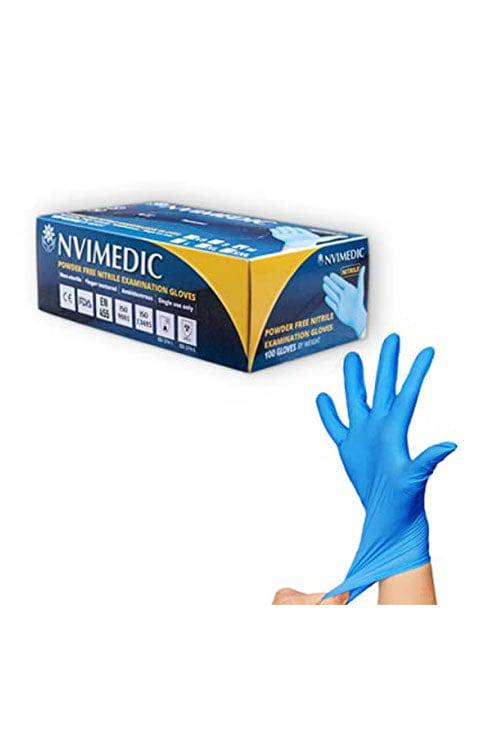 Nvimedic Powder Free Nitrile Examination Gloves M Size - Palace Beauty Galleria