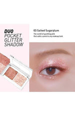 Peripera Duo Pocket Glitter Shadow (3 Colors) - Palace Beauty Galleria