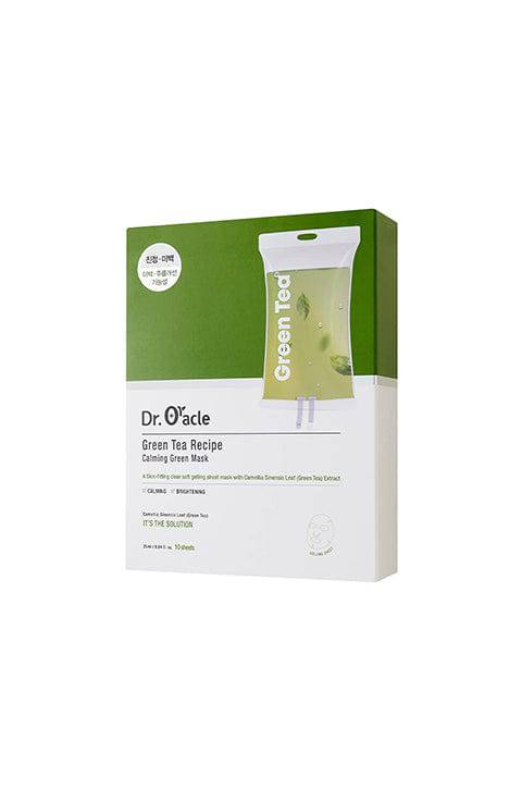 Dr.Oracle Green Tea Recipe Calming Green Mask - Palace Beauty Galleria