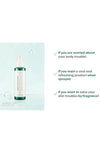 KLAVUU - Green Pearlsation Tea Tree Care Body Spray 100ml - Palace Beauty Galleria