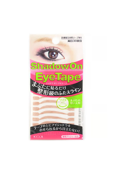 Koji Japan Shadow On Talk Eye Tape Double Eyelid Adhesive Tape (30 Pairs) - 2Type - Palace Beauty Galleria