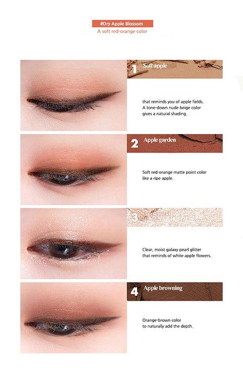 ROMAND BETTER THAN EYES 3COLORS EYESHADOW- 3Style - Palace Beauty Galleria