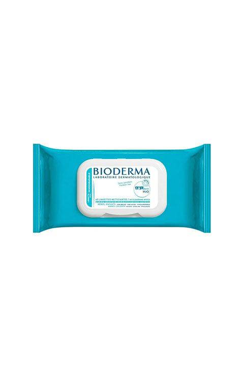 Bioderma - ABCDerm H20 - Baby Cleansing Wipes 60Pcs - Palace Beauty Galleria