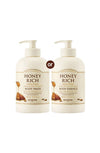 SKINFOOD Honey Rich Body Wash , Lotion 450mL - Palace Beauty Galleria
