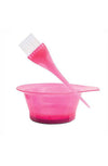 Diane Tint Bowl with Brush Set, Translucent Pink - Palace Beauty Galleria