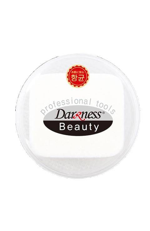Darkness Premium Square NBR Puff With Case 2Pcs - Palace Beauty Galleria