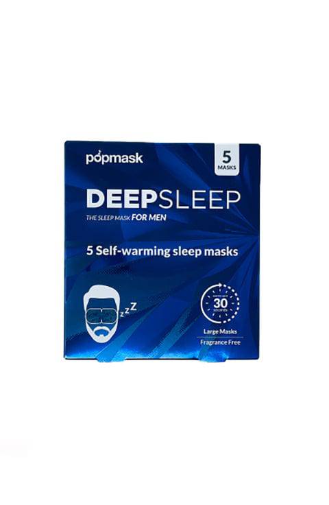 POPBANDS  Deep Sleep - Self Warming Sleep Mask for Men - Palace Beauty Galleria