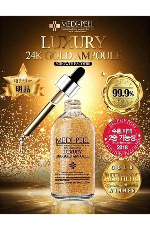 MEDI-PEEL - Luxury 24K Gold Ampoule - 100ml - Palace Beauty Galleria