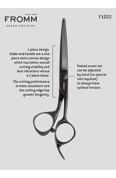 Fromm - Dare 5.75” 1 Piece Hair Cutting Shears - Palace Beauty Galleria