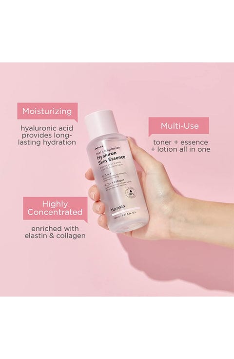 Hanskin Real Complexion Hyaluron Skin Essence 150Ml - Palace Beauty Galleria