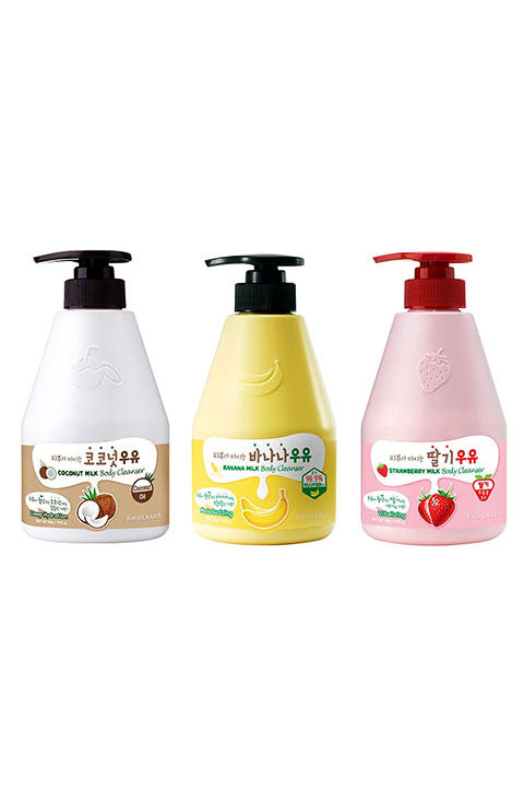 Kwailnara - Milk Body Cleanser- 3Style - Palace Beauty Galleria