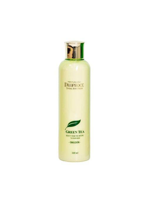DEOPROCE GREEN TEA TOTAL SOLUTION EMULSION 260ml - Palace Beauty Galleria