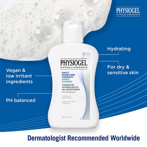 Physiogel Daily Moisture Therapy Dermo-Cleanser 150ml - Palace Beauty Galleria