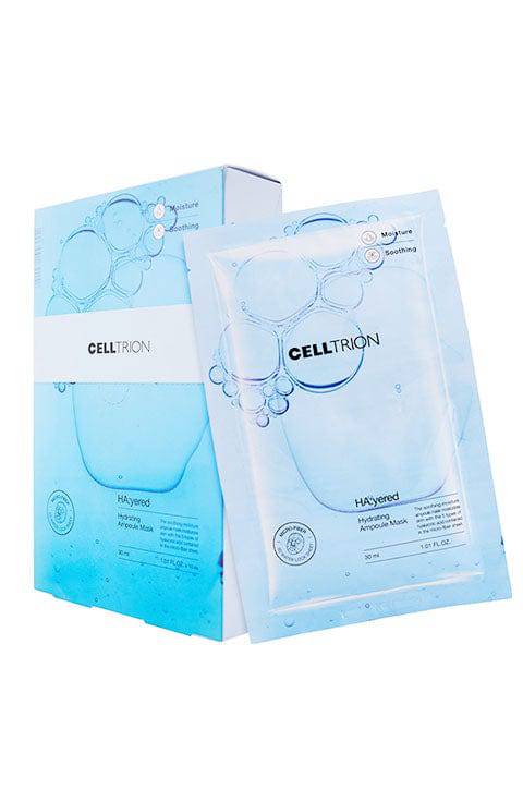 CELLTRION HA:yered Hydrating Ampoule Mask 1Sheet, 10 Sheet - Palace Beauty Galleria