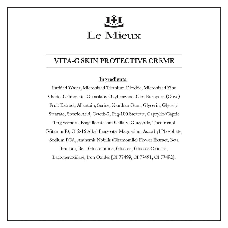 Le Mieux Vita-C Skin Protective Creme Translucent 60Ml - Palace Beauty Galleria