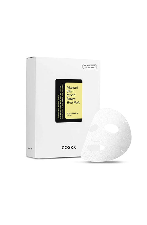 COSRX Advanced Snail Mucin Power Sheet Mask 1PCS - Palace Beauty Galleria