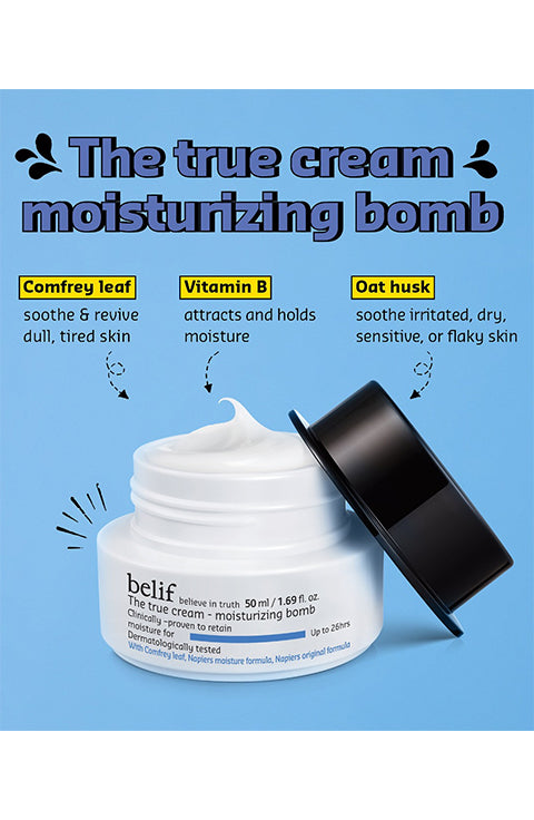 belif The True Cream Moisturizing Bomb 25Ml - Palace Beauty Galleria
