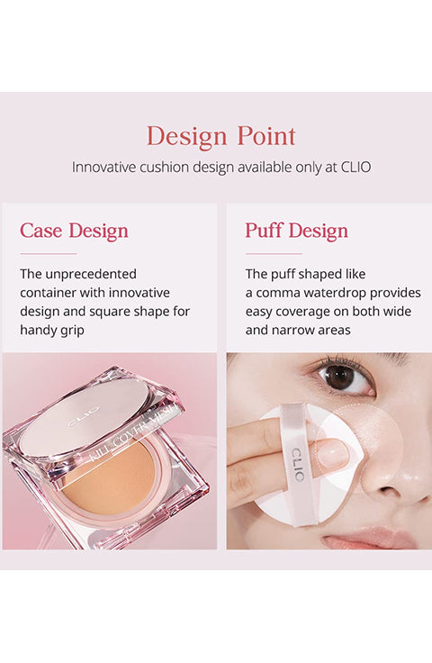 Clio Kill Cover Mesh Glow Cushion -2 Color - Palace Beauty Galleria