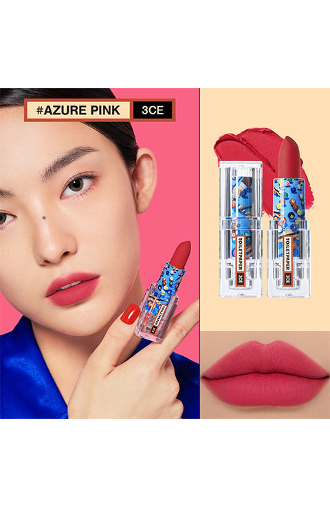3CE Soft Matte Lip Stick 3.5g (TOILETPAPER Collaboration)- 3Color - Palace Beauty Galleria