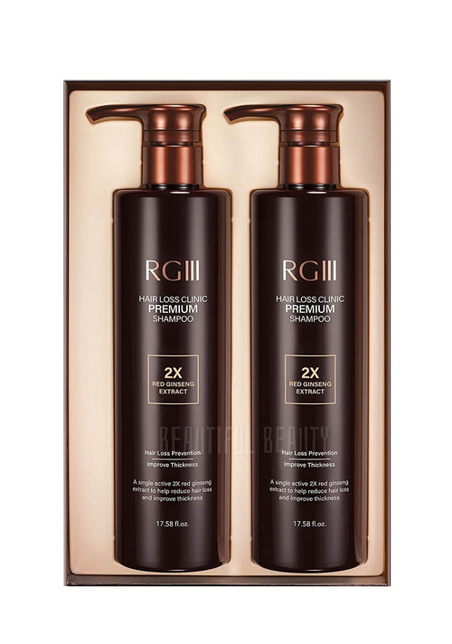 cosmocos]RGIII Premium Hair Loss Clinic Shampoo Set (520ml/17.58fl