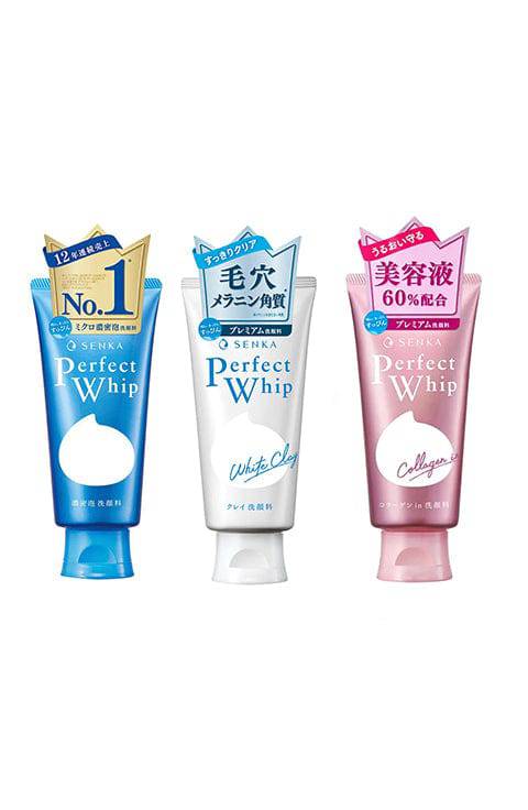 Shiseido Senka Perfect Whip 4.2oz /150g - 3Style - Palace Beauty Galleria