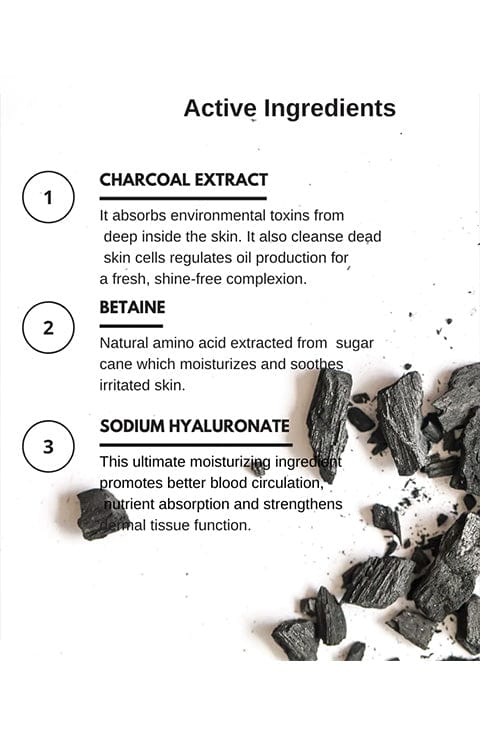 The Pastel Shop - Charcoal Peel off Mask For Men - Palace Beauty Galleria