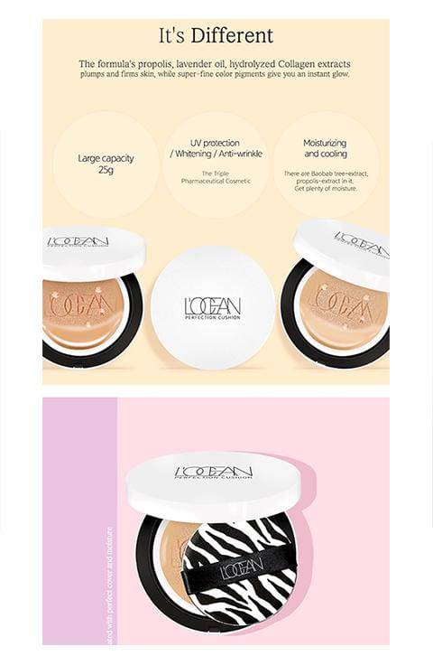 L'Ocean - Perfection Cushion SPF 50 / PA +++ #33 - Palace Beauty Galleria