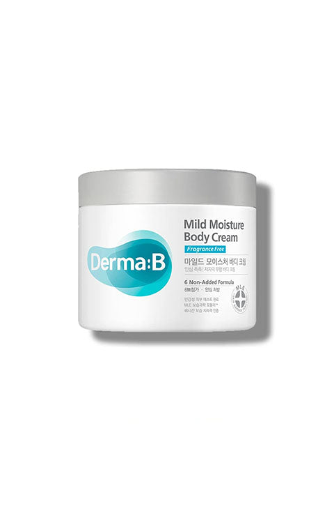 Derma B - Mild Moisture Body Cream 430ml - Palace Beauty Galleria