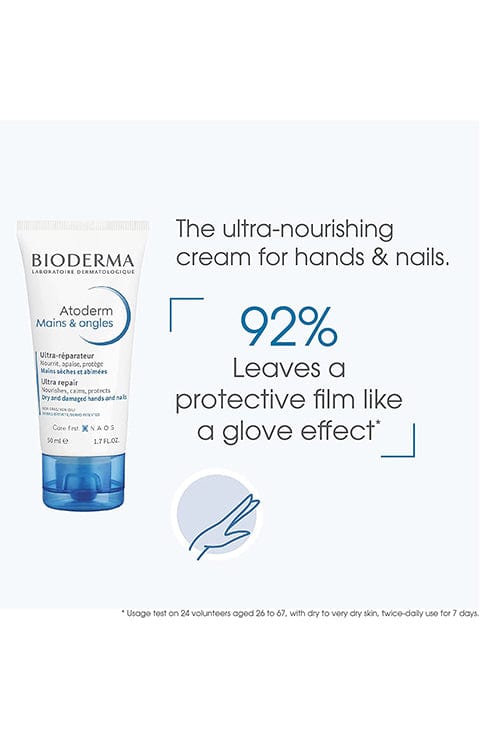 BIODERMA Ultra-nourishing soothing care, dry hands - Palace Beauty Galleria