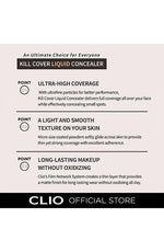 [CLIO] Kill Cover Liquid Concealer 4 Color - Palace Beauty Galleria