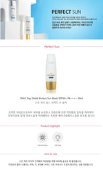 OHUI Day Shield Perfect Sun Black SPF50+ PA++++ 50ml - Palace Beauty Galleria
