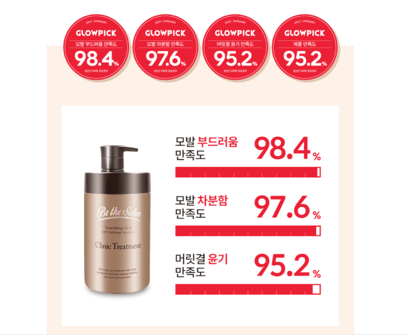 [Be The Salon] Clinic Treatment Shampoo 1000ml , Treatment 1000ml - Palace Beauty Galleria