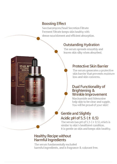 BENTON Snail Bee Ultimate Serum - Palace Beauty Galleria
