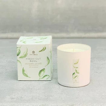 THYMES Fresh-Cut Basil Poured Candle - Palace Beauty Galleria