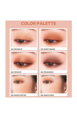 16 Brand My Magazine Multi Palette New Nuts Mood Eye Shadow VOL 06 - Palace Beauty Galleria