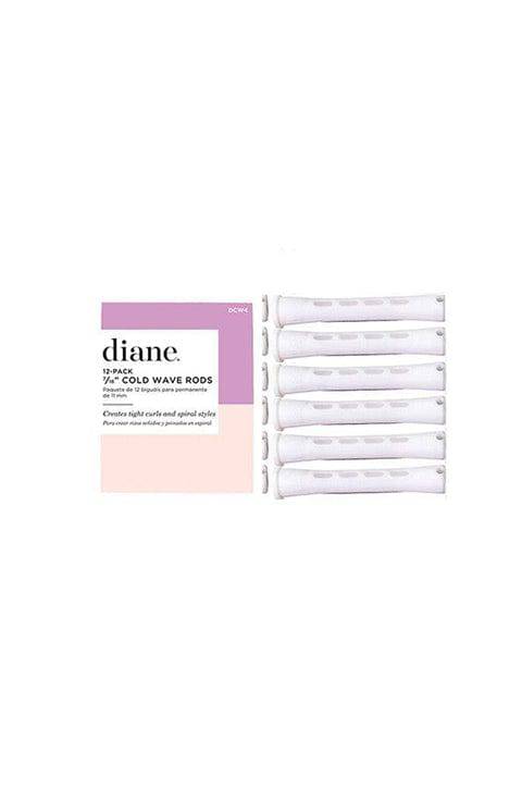 DIANE COLD WAVE PERM RODS WHITE SHORT 7/16 IN.-12C DCW4 - Palace Beauty Galleria
