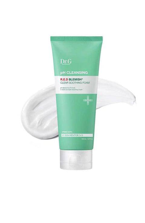[Dr.G] pH Cleansing R.E.D Blemish Clear Soothing Foam 150ml - Palace Beauty Galleria