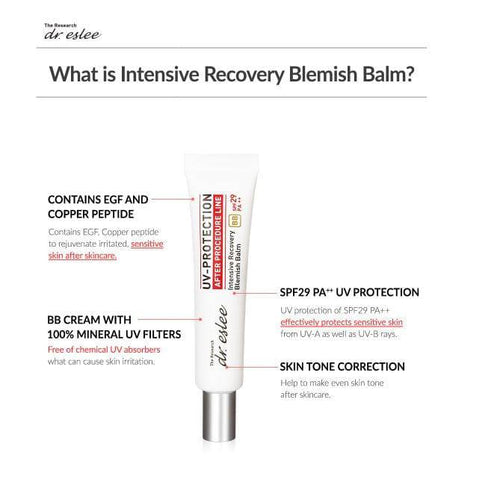 Dr. Eslee Intensive Recovery Blemish Balm 20g - Palace Beauty Galleria