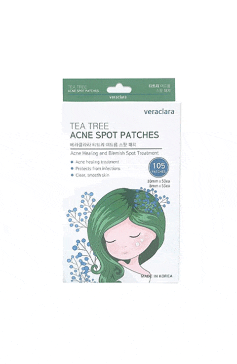Veraclara Tea Tree Acne Spot Patches - Palace Beauty Galleria
